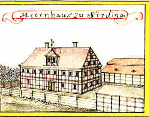 Herrnhaus zu Sirding - Dwr, widok oglny